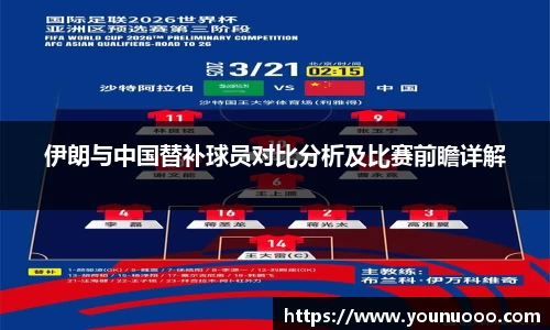 伊朗与中国替补球员对比分析及比赛前瞻详解